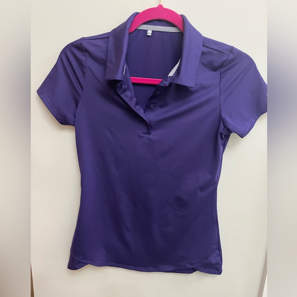 Under Armour Women's Purple Polo Shirt